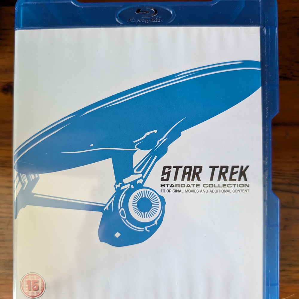 Star Trek Stardate Collection Blu-ray. Does Not Contain Bonus Discs